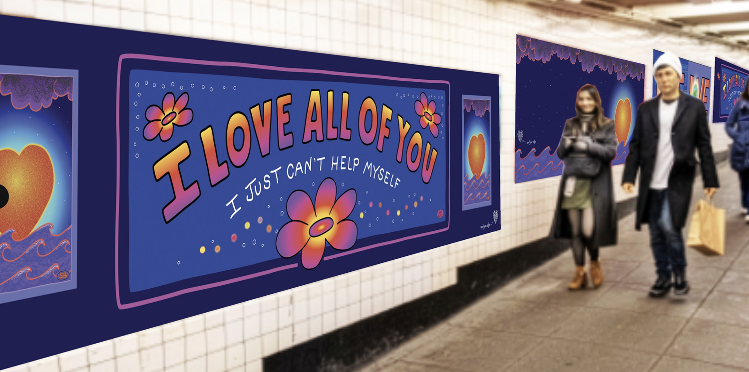 Love in Transit Mystery Valentine's Day Art Pop-Up