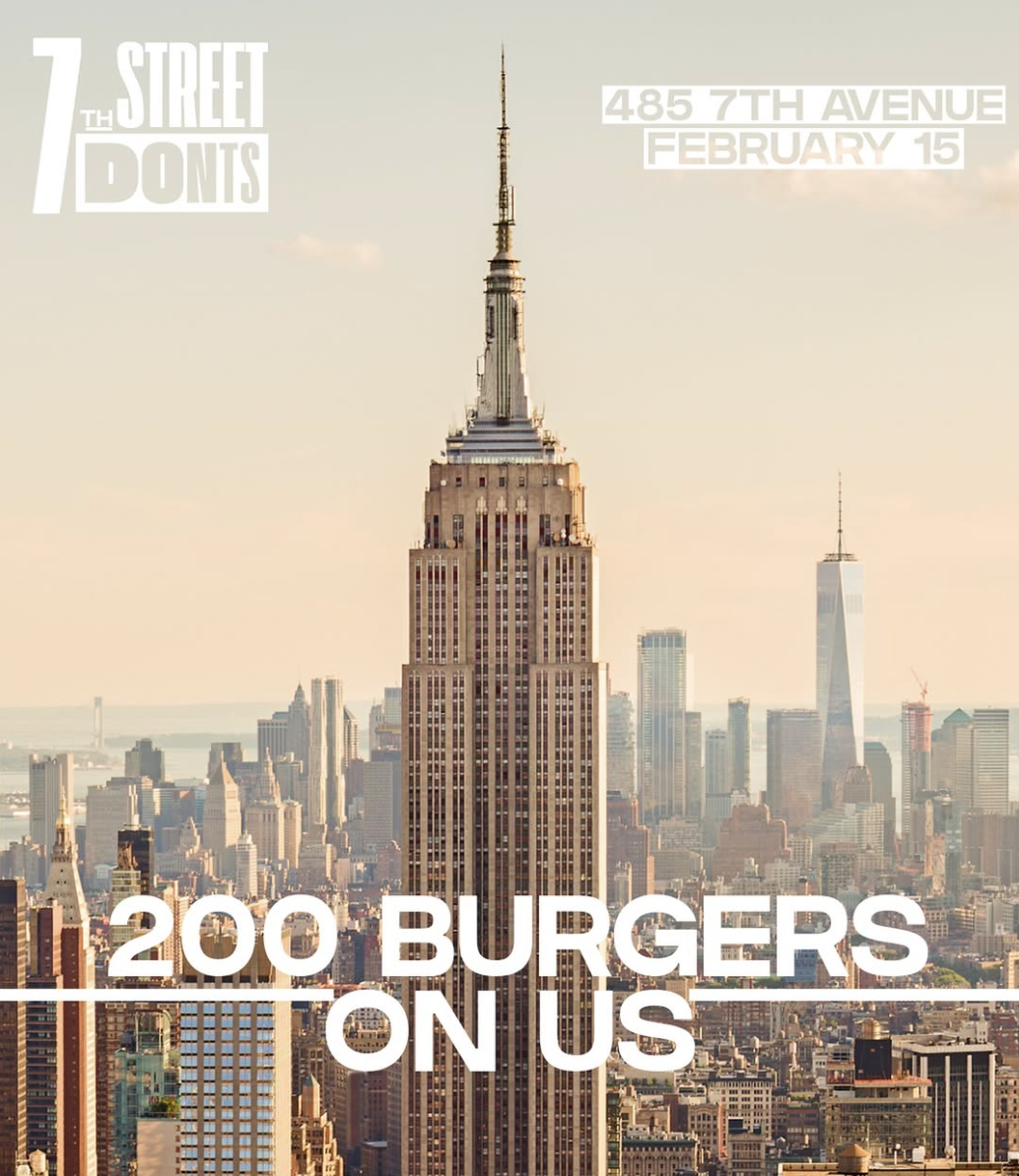 7th Street Burger x DONTS