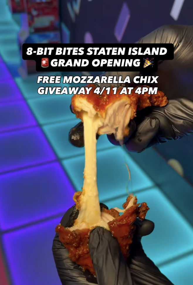 8-Bit Bites Staten Island Grand Opening