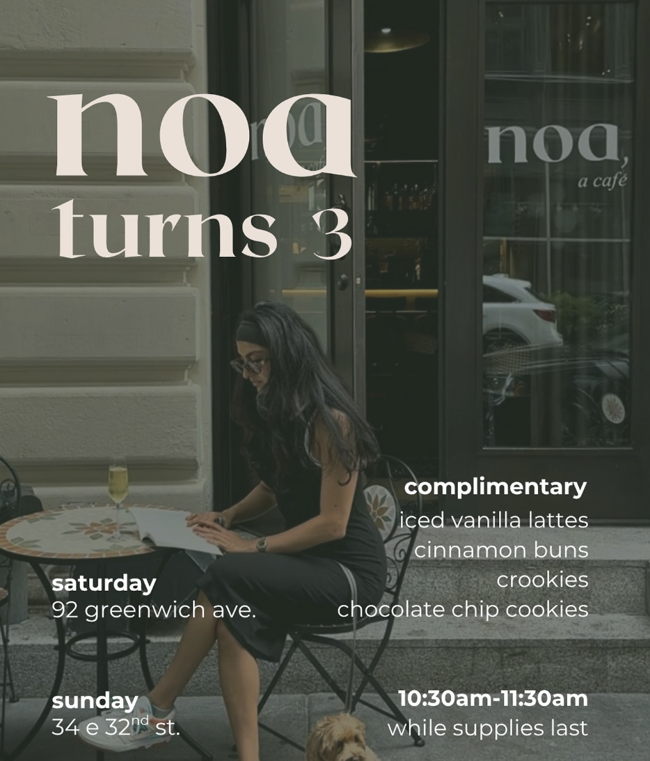 noa 3 Year Anniversary