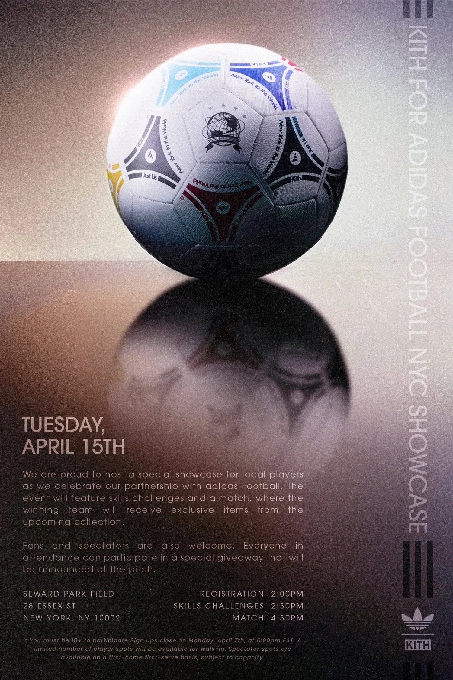 Kith for Adidas NYC Football Showcase