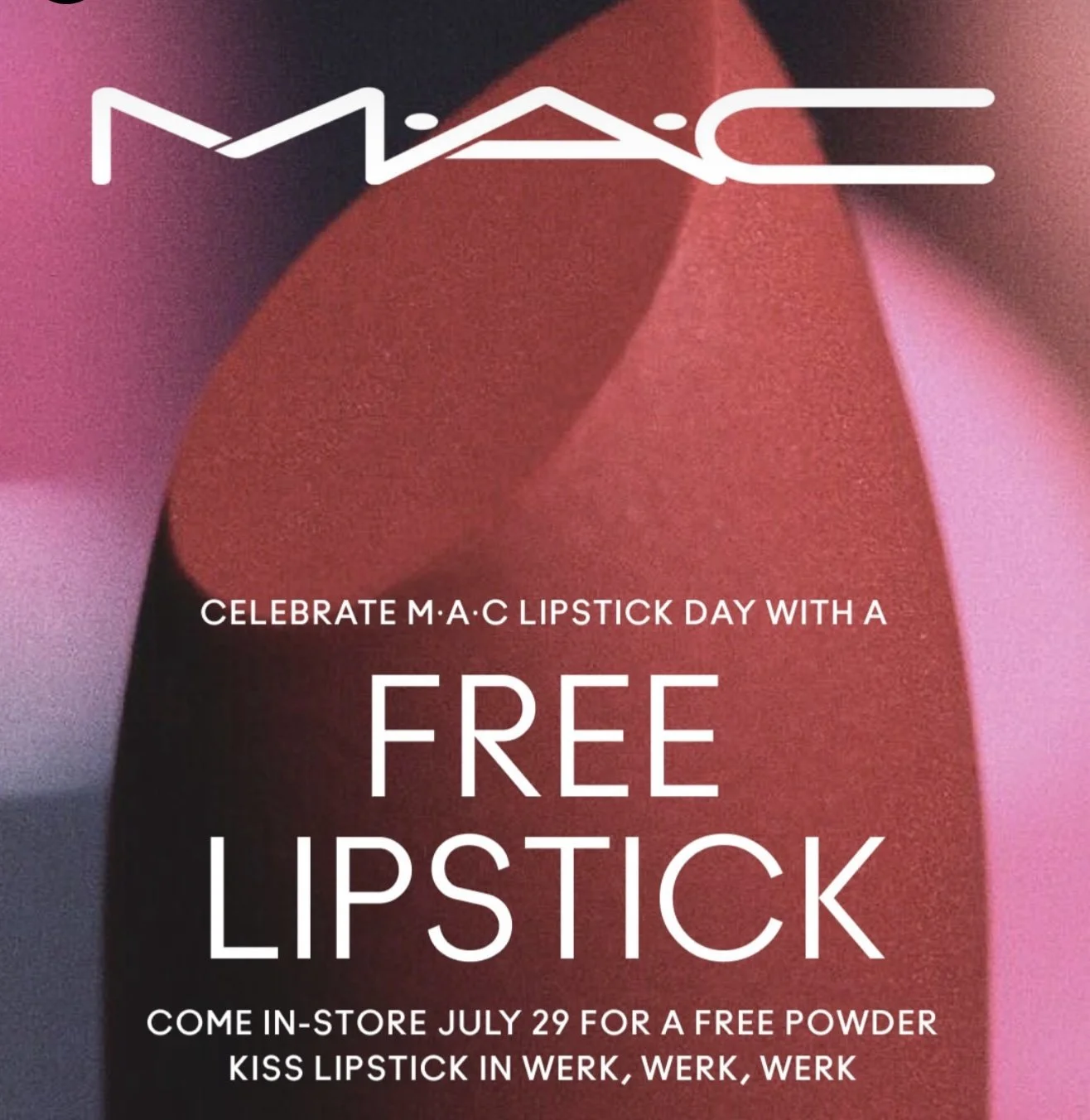 M·A·C Lipstick Day