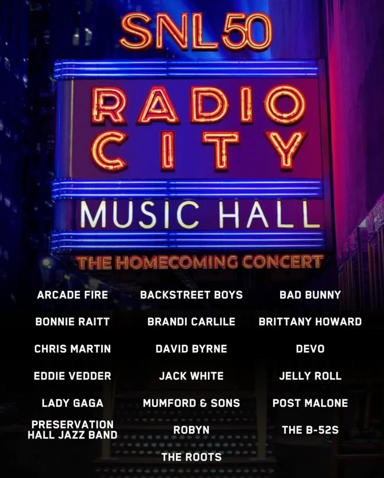 SNL50: The Homecoming Concert