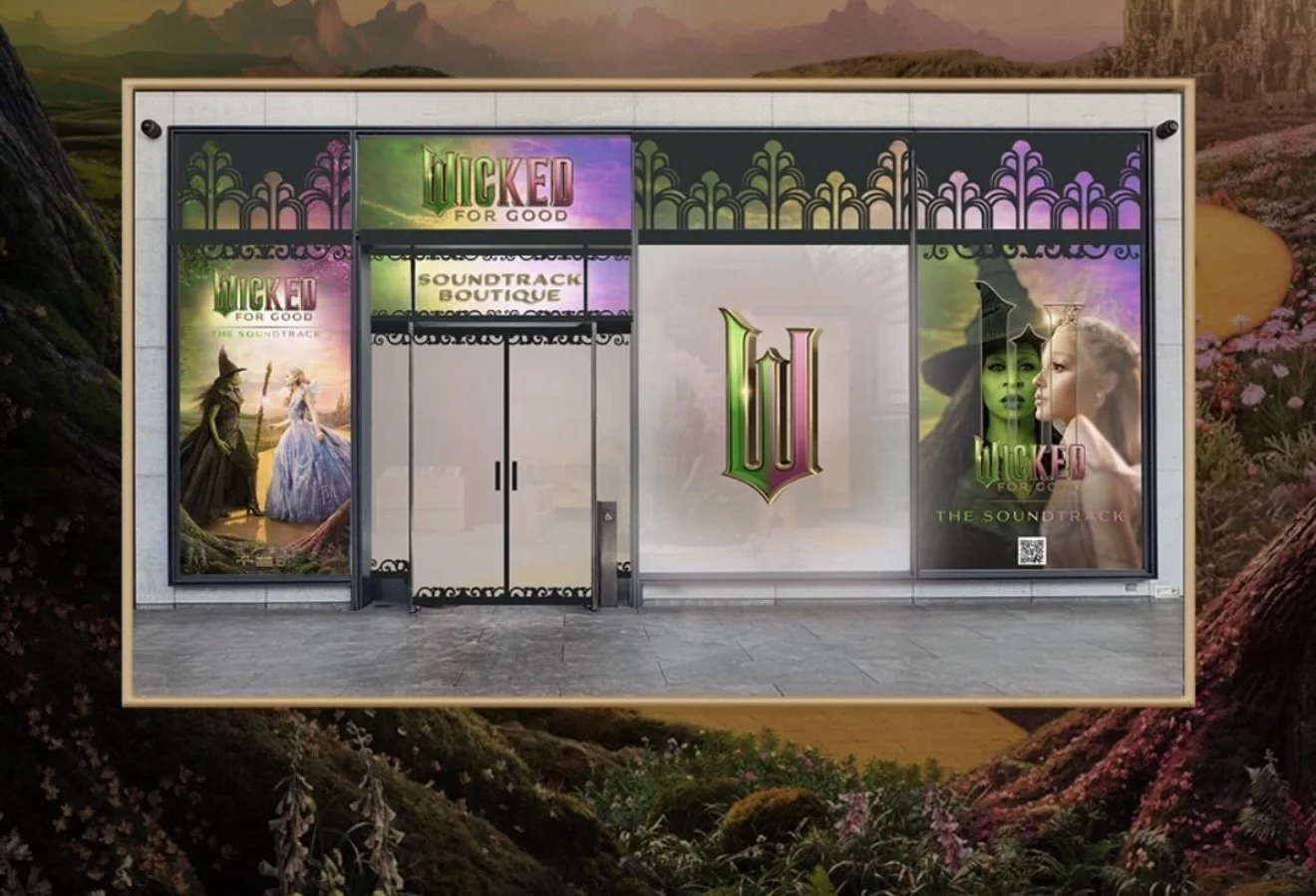 Wicked: For Good The Soundtrack Penn Plaza Pop-Up