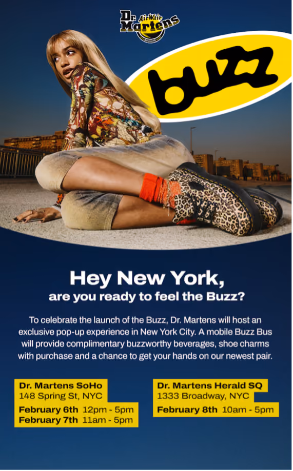 Dr. Martens Buzz Bus
