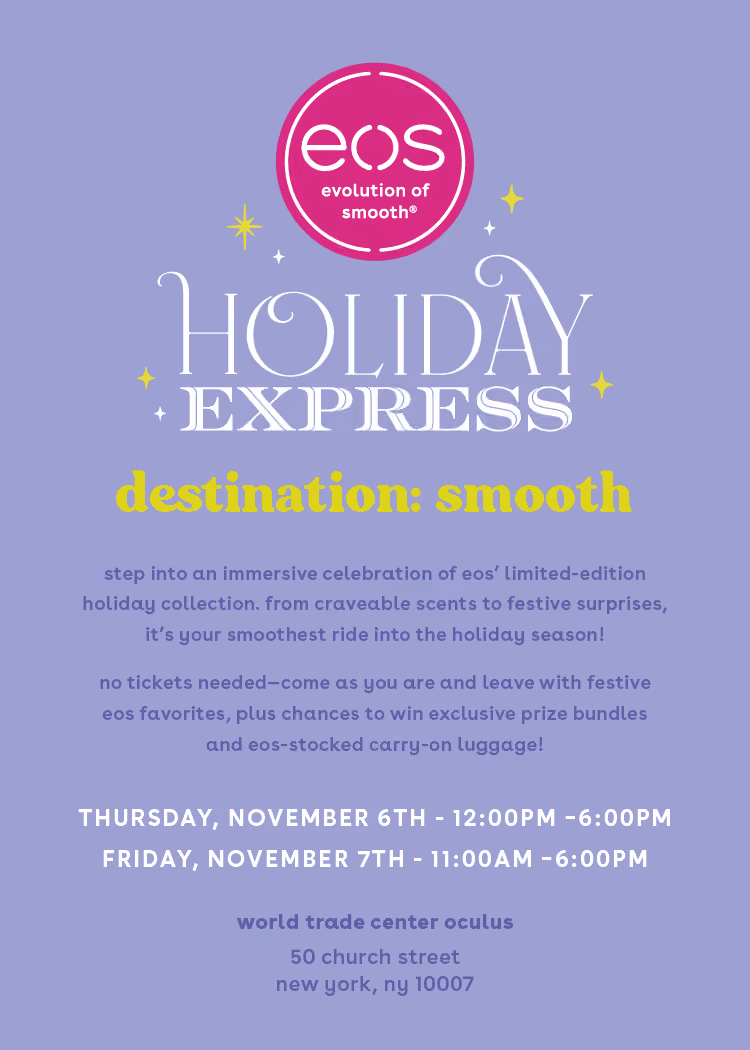 The eos Holiday Express