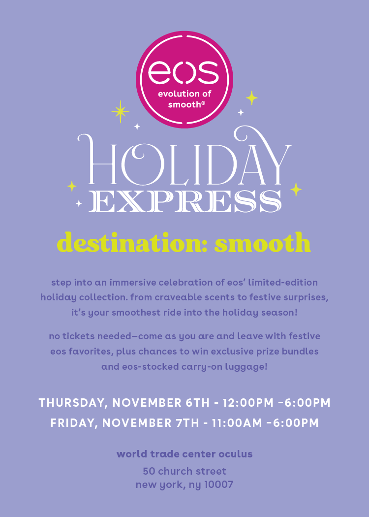 The eos Holiday Express