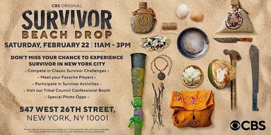 Survivor Beach Drop