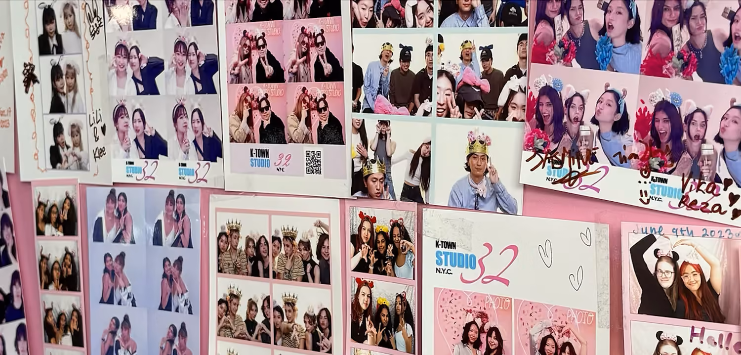 Free K-Town Photo Booth Experience