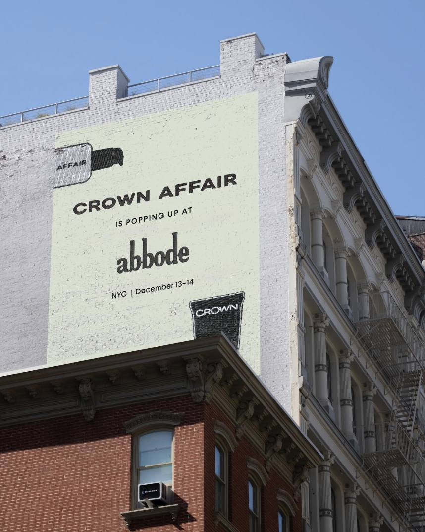 Crown Affair x abbode Pop-Up