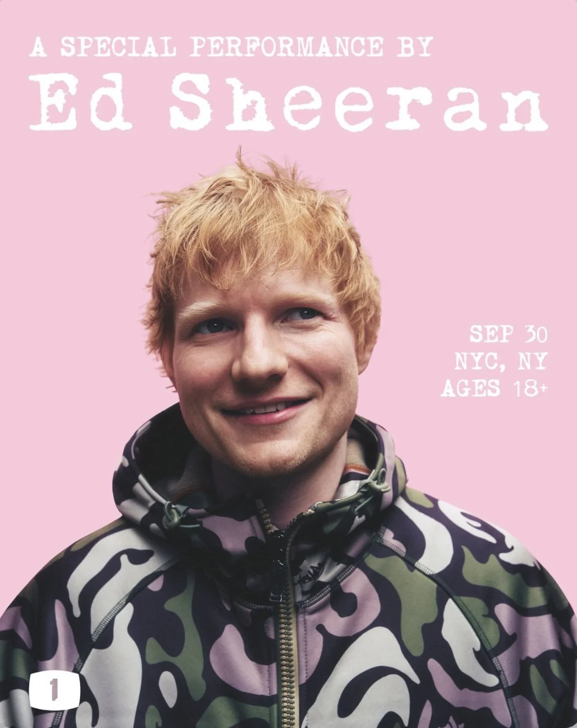 A Special Performance by Ed Sheeran