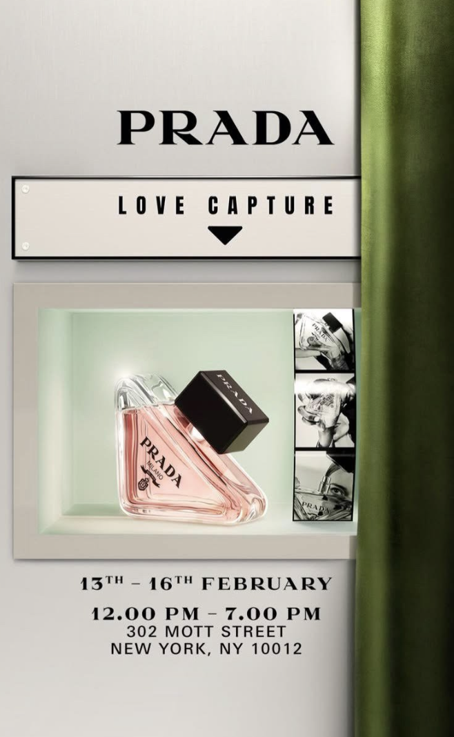 Prada Beauty Love Capture Photobooth