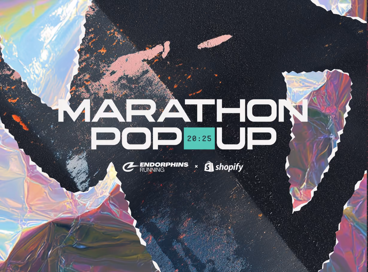 Shopify x Endorphins Marathon Pop-Up