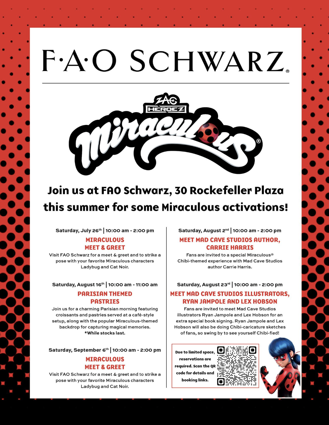 Miraculous at FAO Schwarz