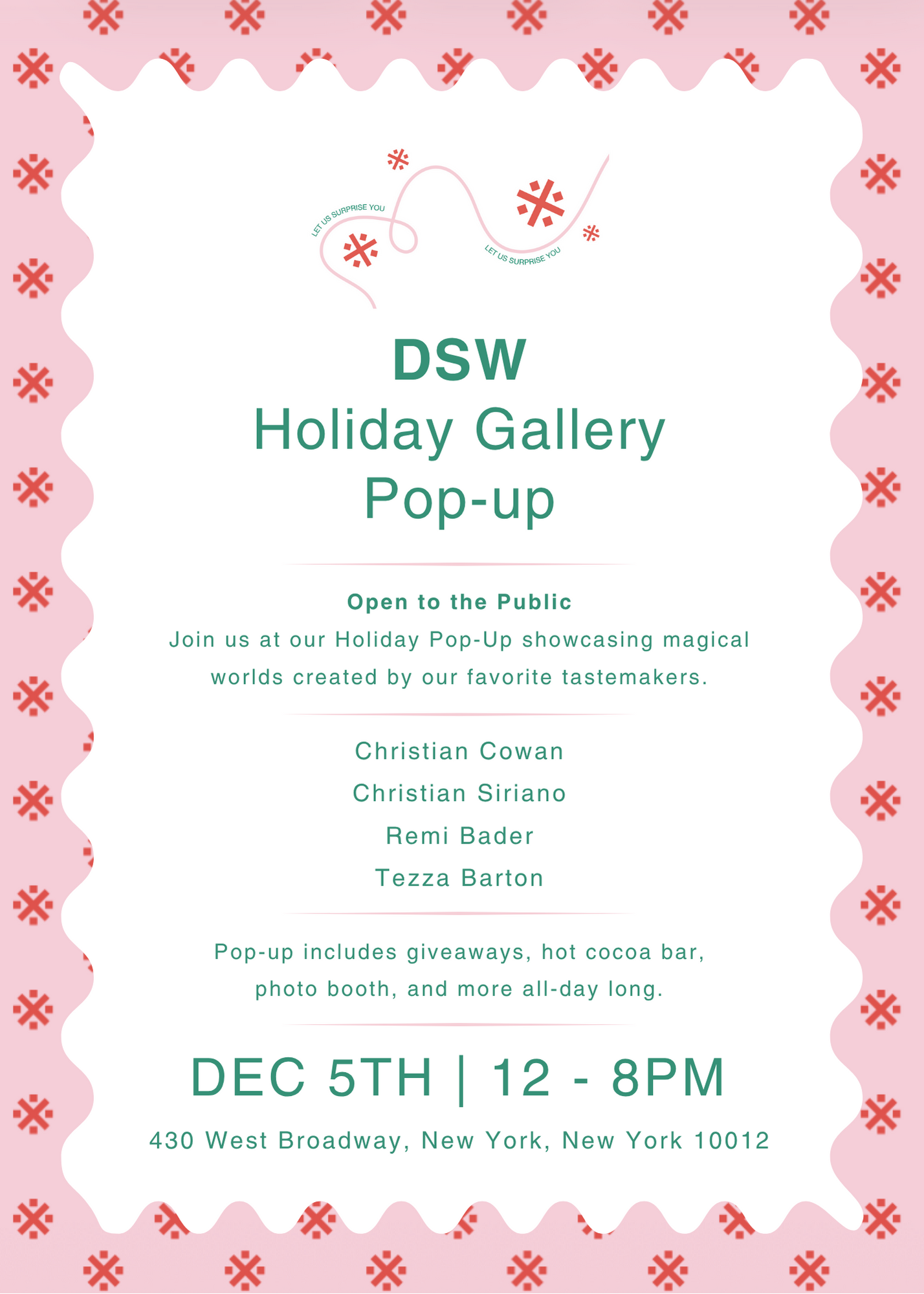 DSW Holiday Pop Up