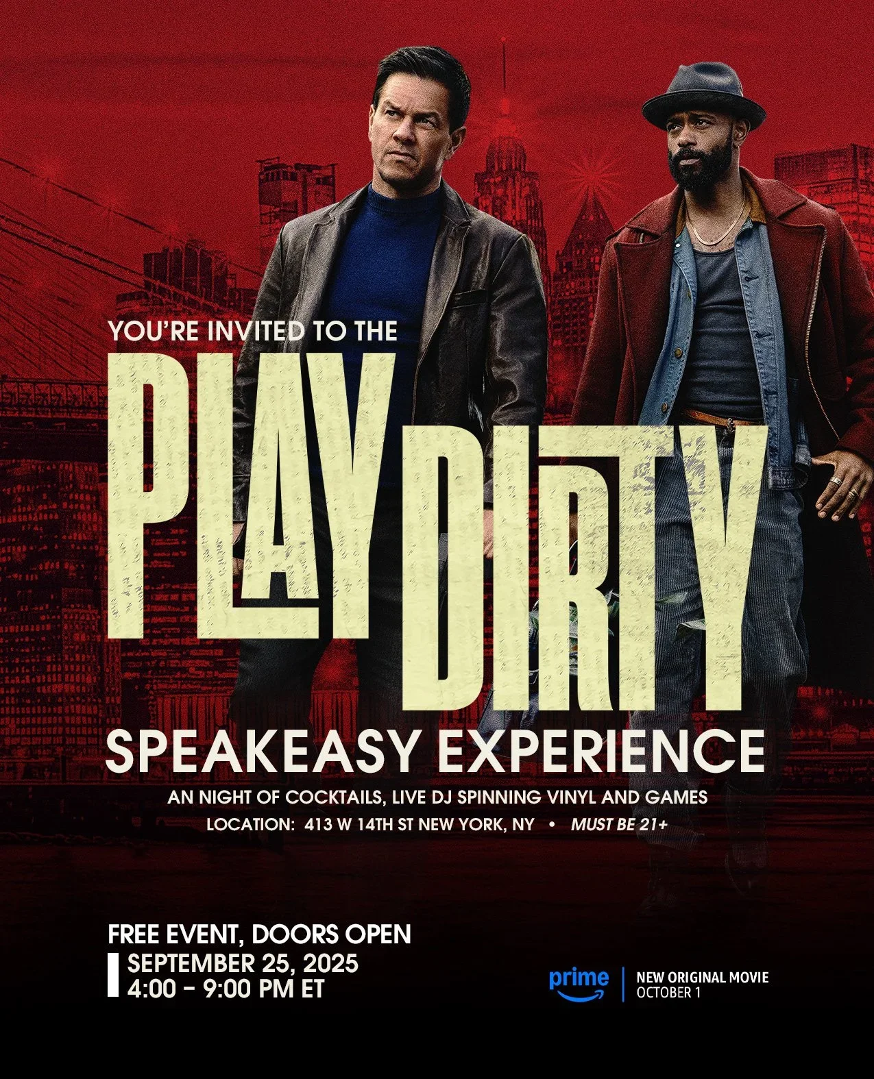 Play Dirty Speakeasy with Prime Video