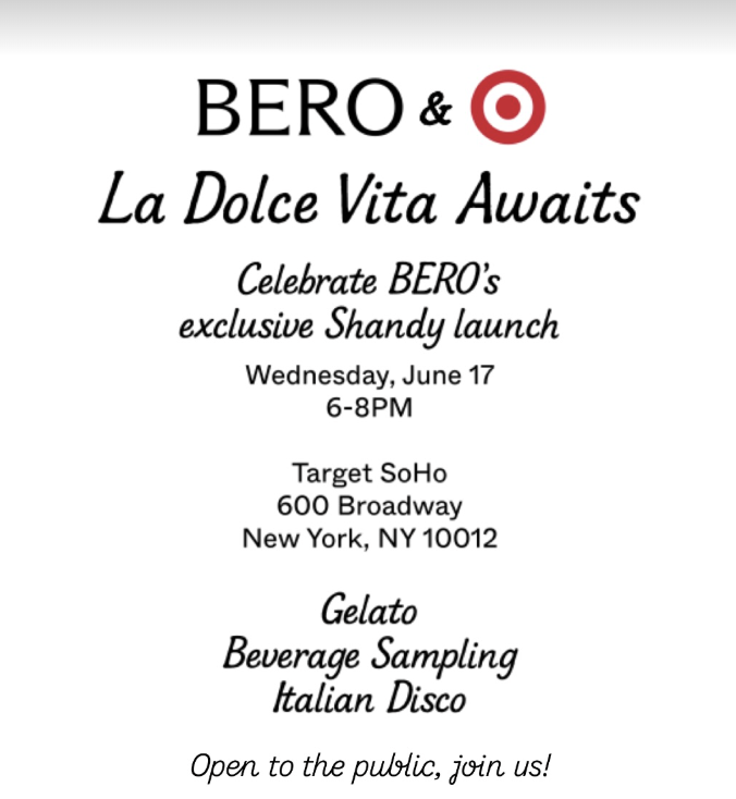 Bero Shandy Launch Party