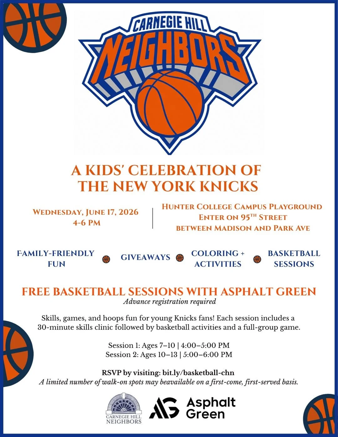 Kids Celebration of the NY Knicks