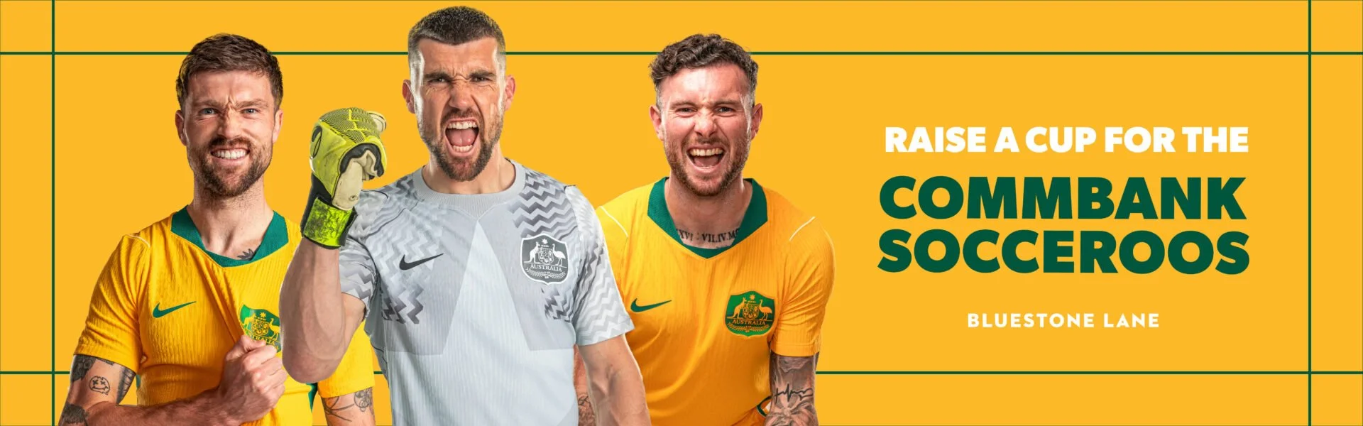 Socceroos x Bluestone Lane