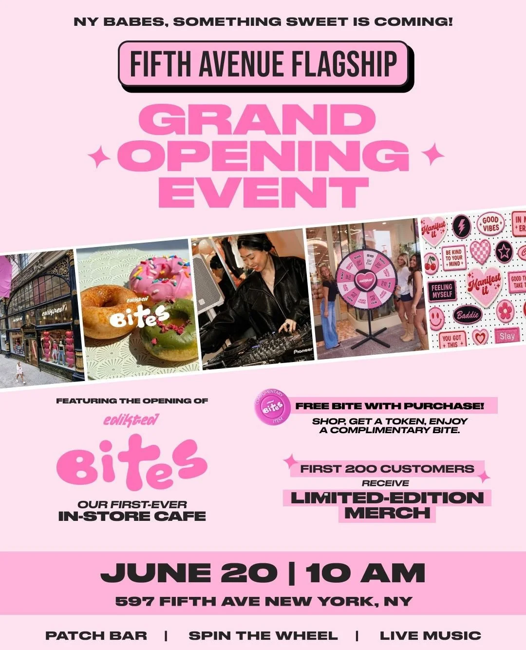 Edikted Fifth Ave Grand Opening