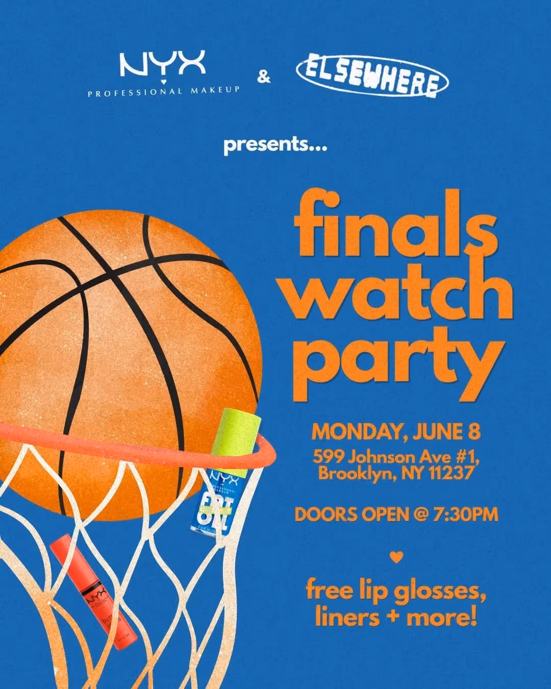 NYX x Elsewhere Knicks Watch Party