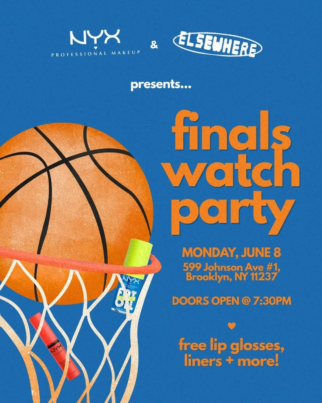 NYX x Elsewhere Knicks Watch Party