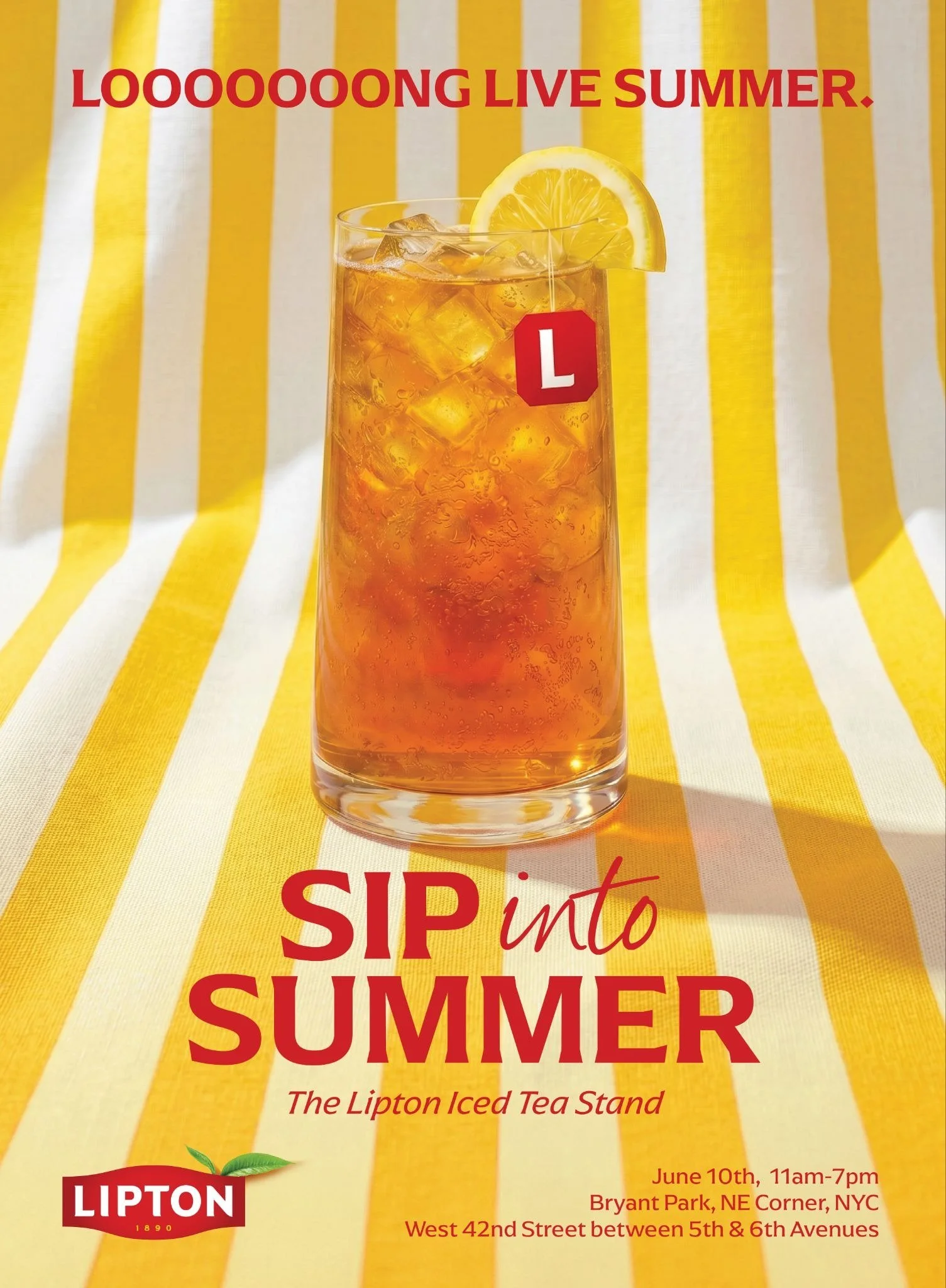 National Iced Tea Day with Lipton