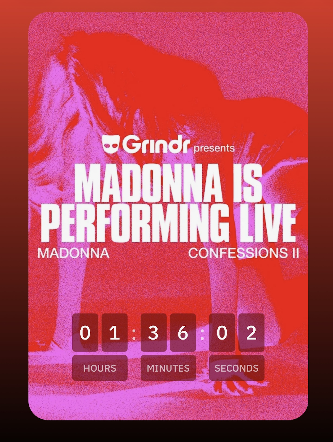 Madonna Live Pop-Up Performance