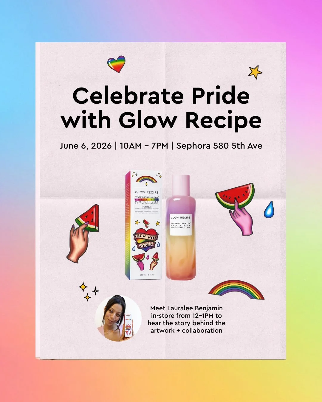 Celebrate Pride with Glow Recipe