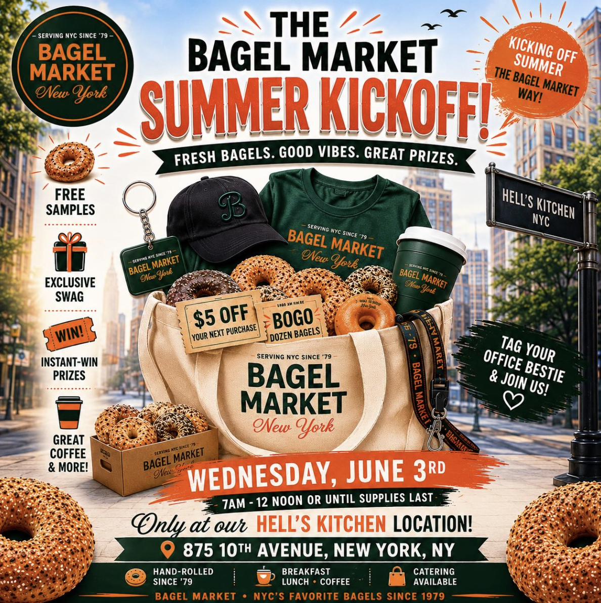 The Bagel Market Summer Kickoff