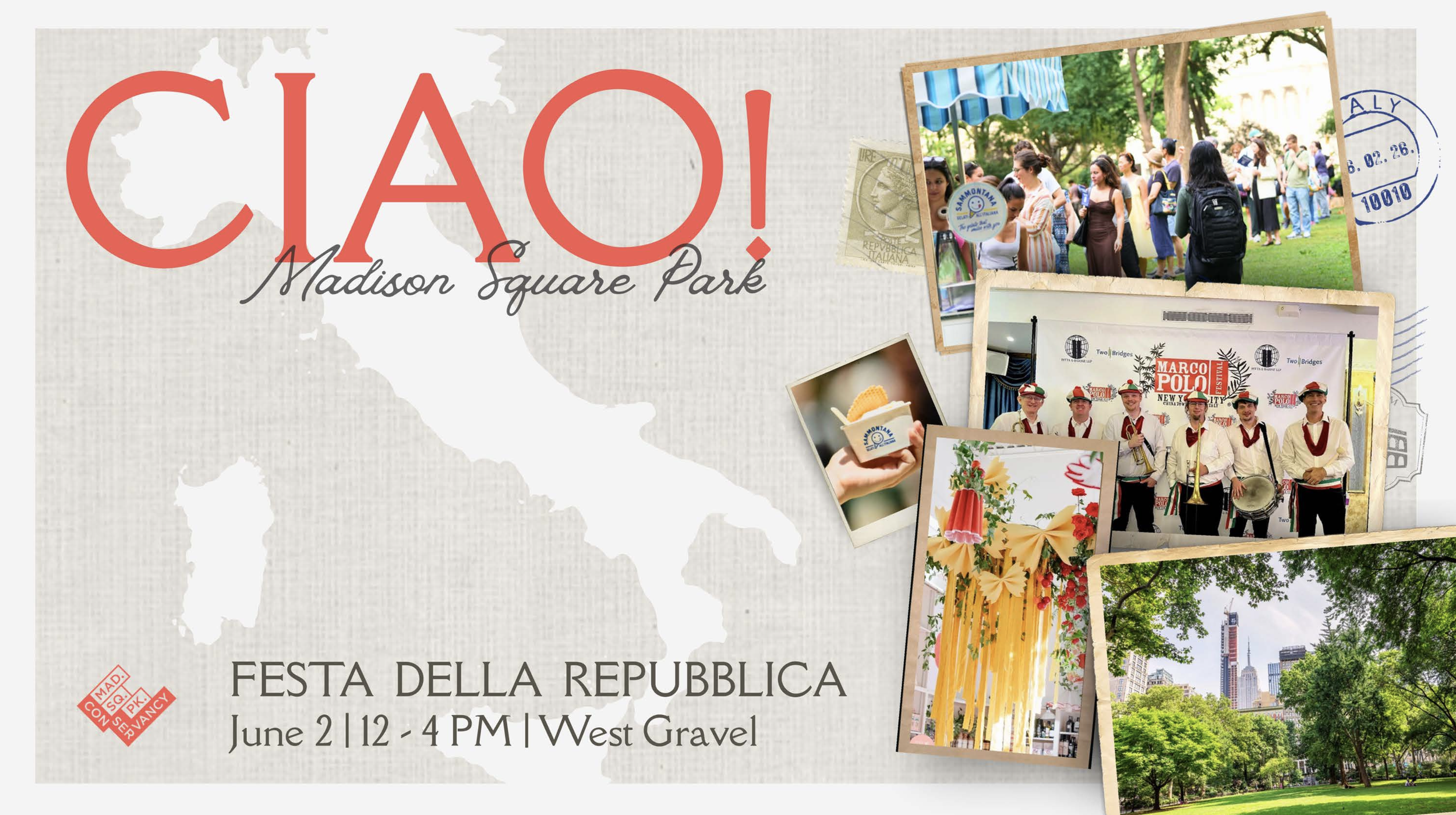 Ciao Day at Madison Square Park