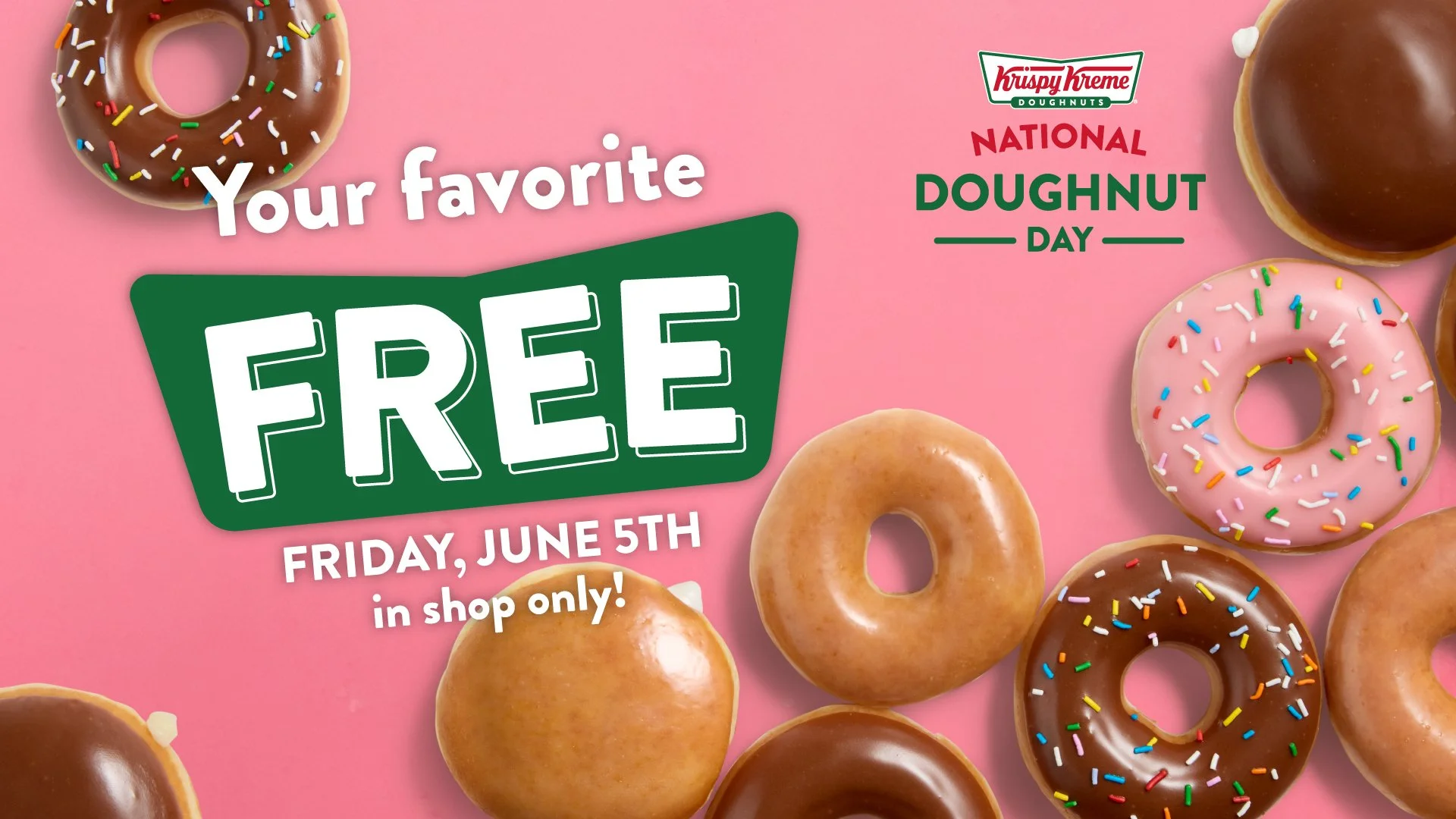 Krispy Kreme National Doughnut Day