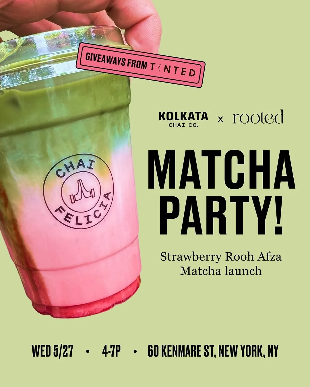 Kolkata x Rooted Matcha Party