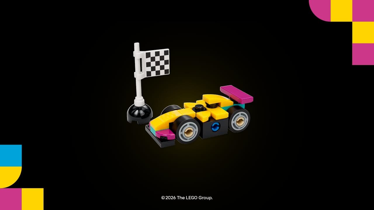 LEGO F1 ACADEMY Mini Build