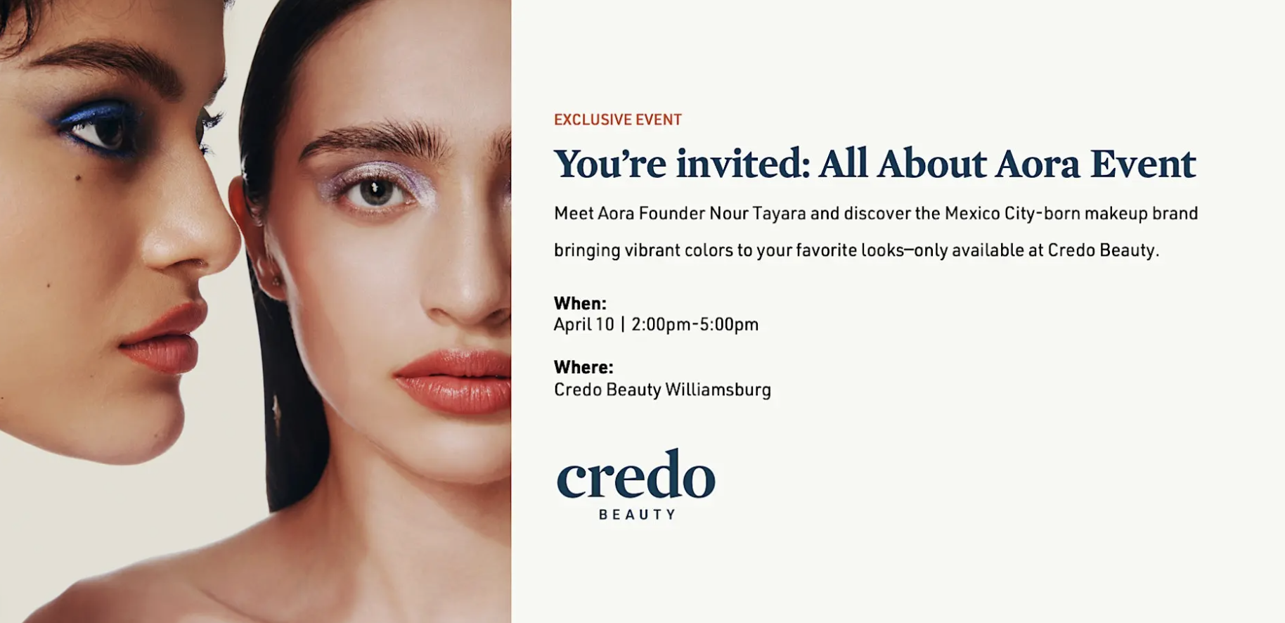 All About Aora at Credo Beauty