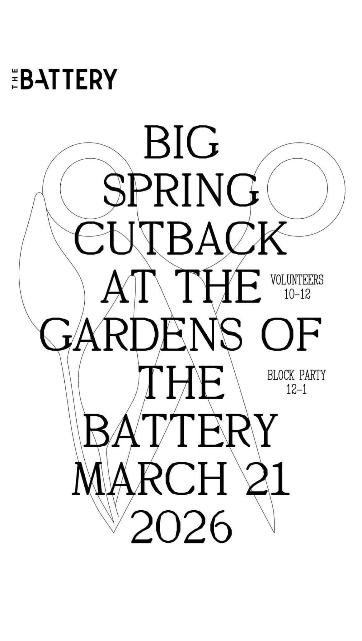Big Spring Cutback at The Battery