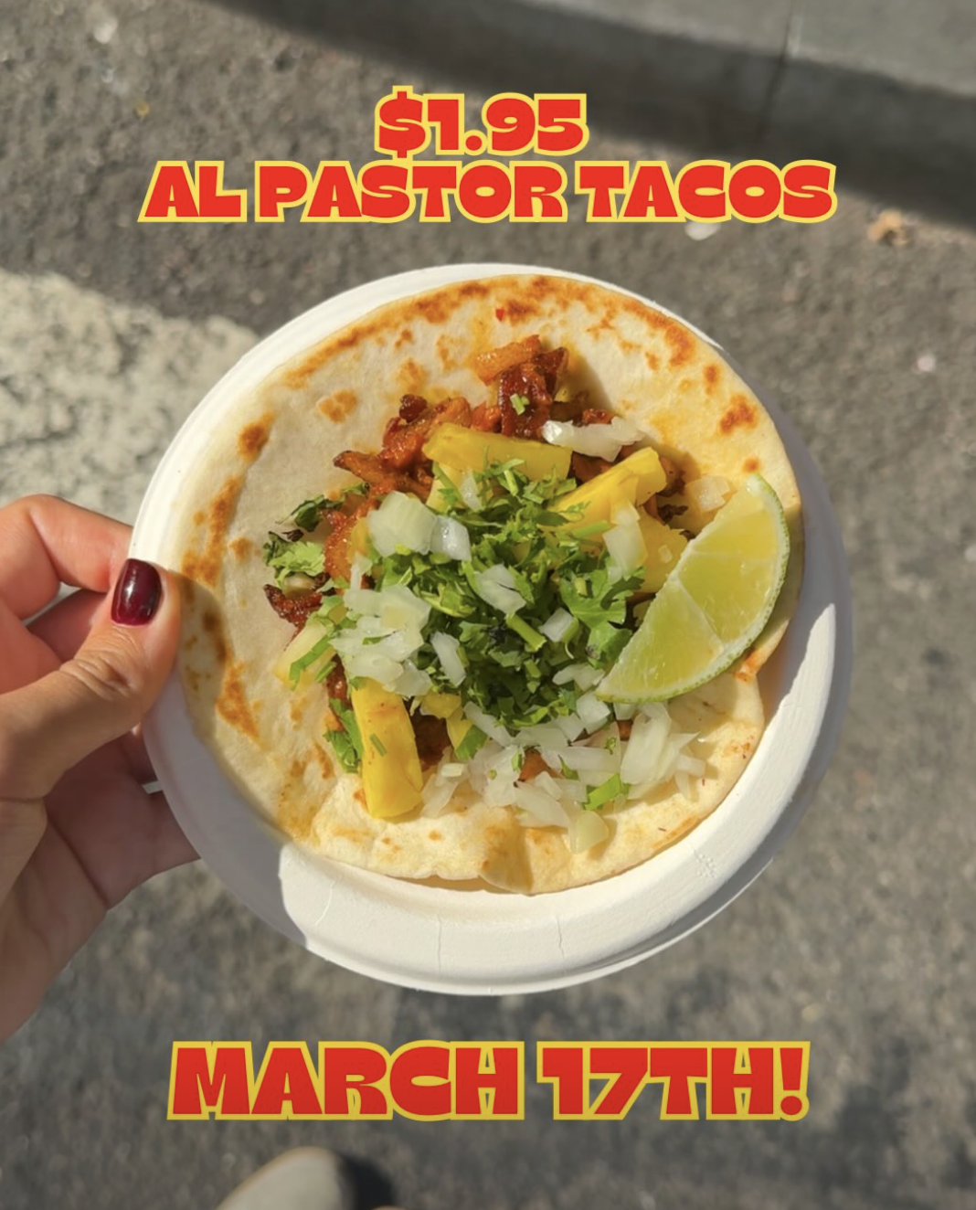 Tacos del Barrio One Year Anniversary