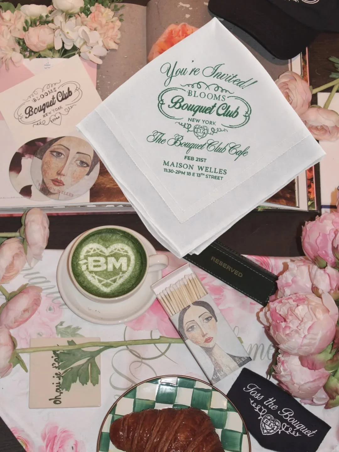The Bouquet Club Cafe Pop Up