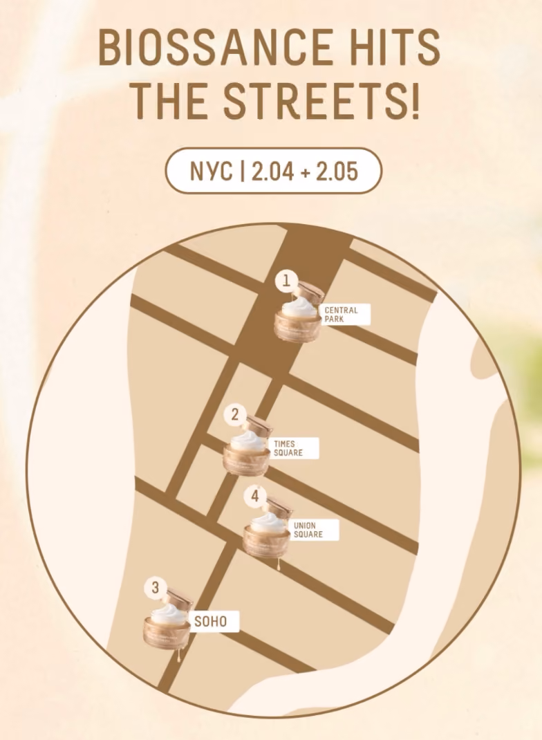 Biossance Growth Factor Pop-Up Truck