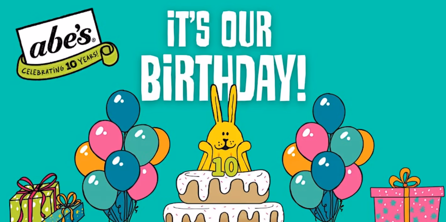 Abe's Muffins 10th Birthday Bash!