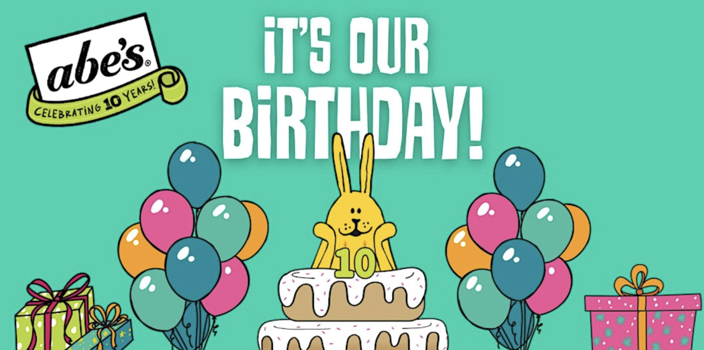 Abe's Muffins 10th Birthday Bash!