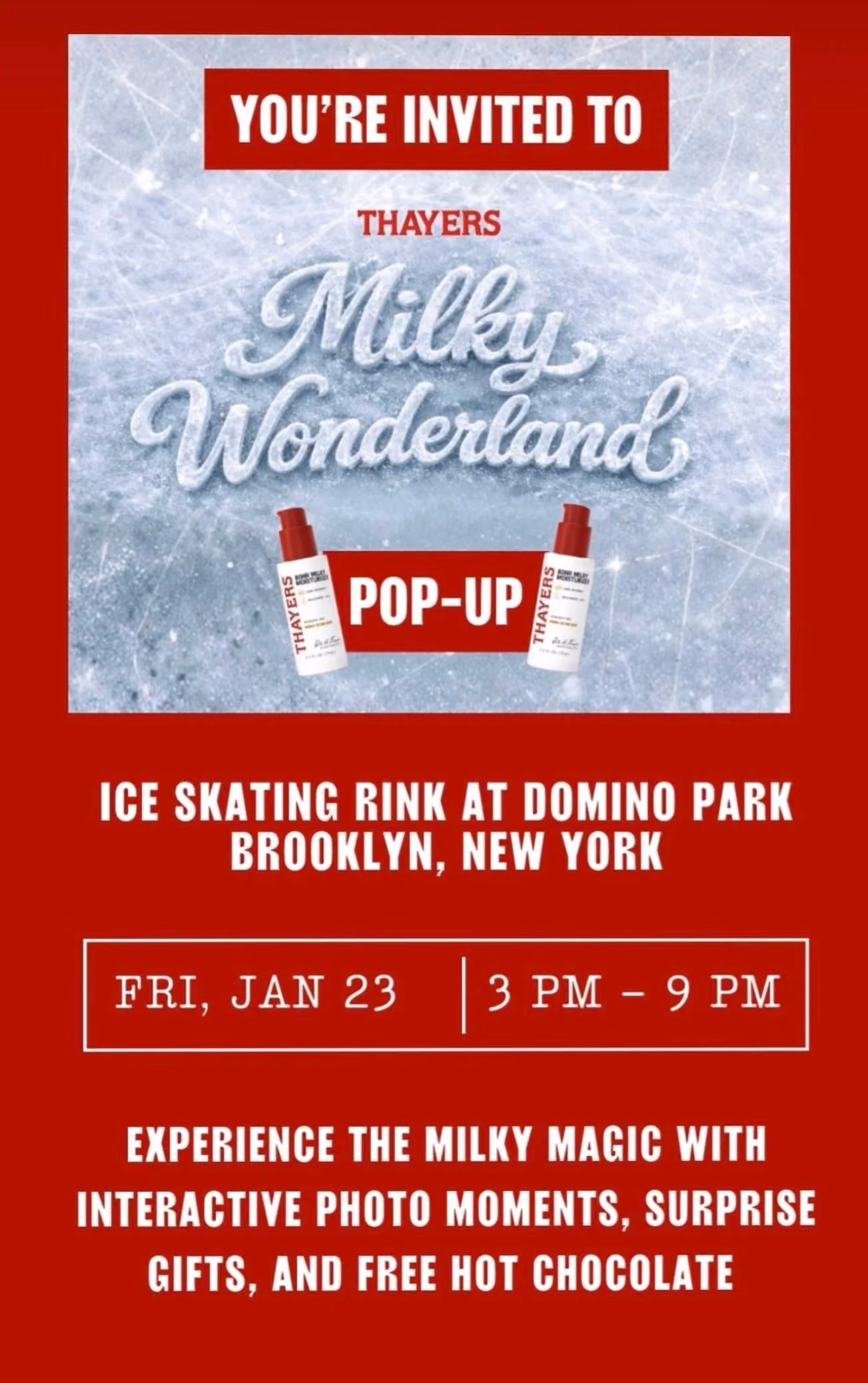 Thayers Milky Wonderland
