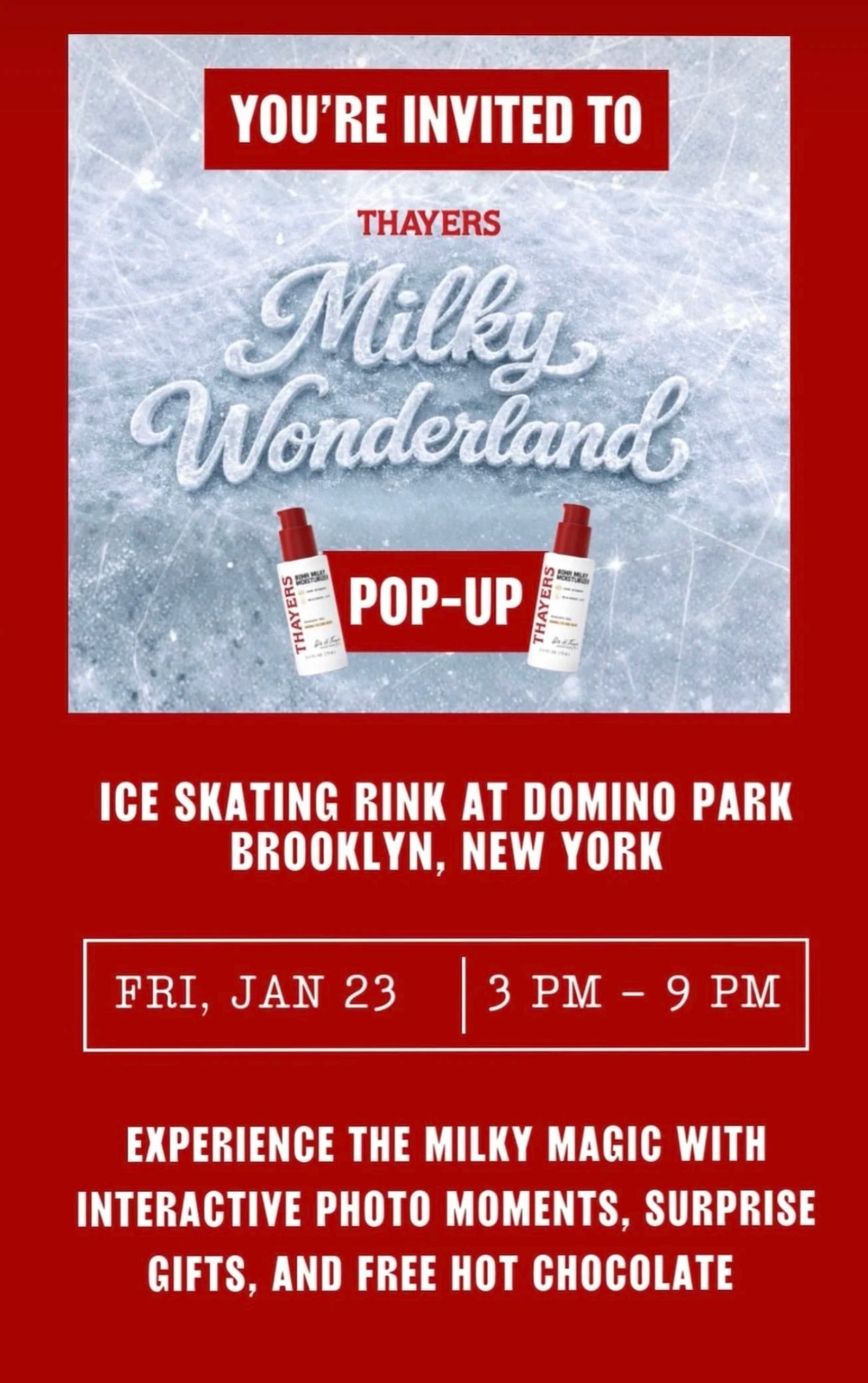 Thayers Milky Wonderland