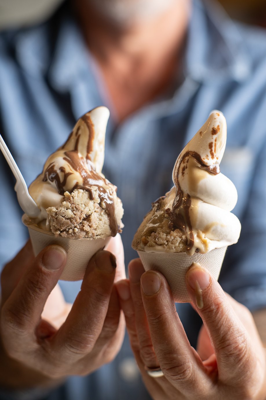 Seed + Mill 10th Anniversary Free Tahini-Drizzled Sundae