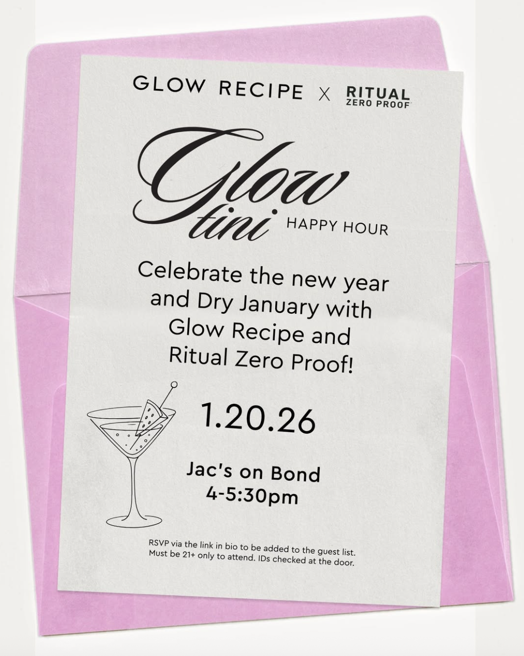GlowTini Community Happy Hour