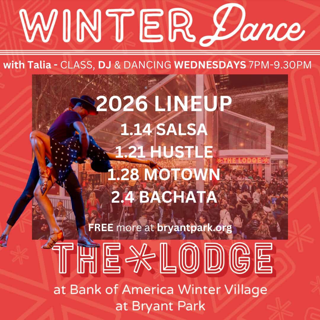 Winter Dance at Bryant Park