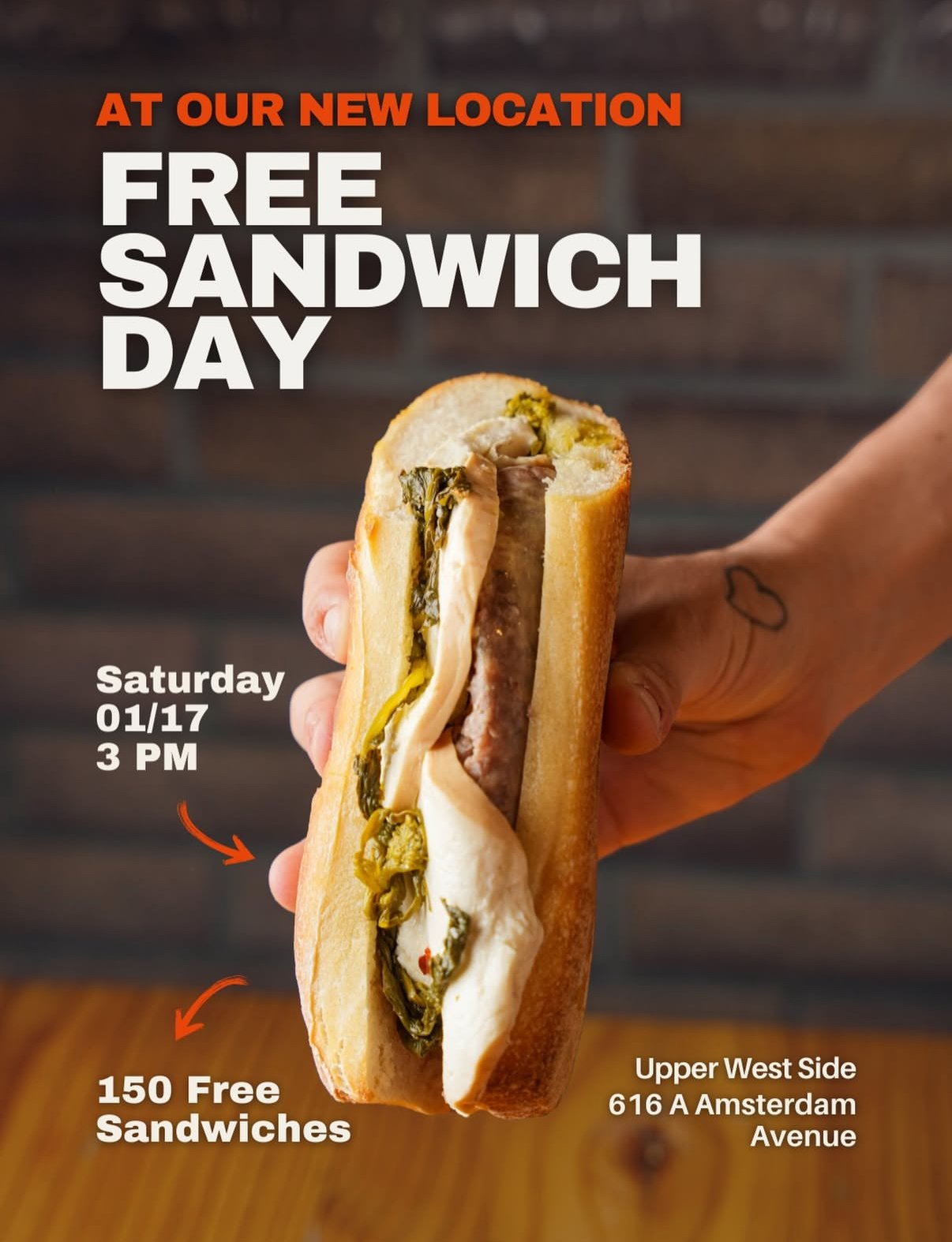 Panineria Upper West Side Grand Opening