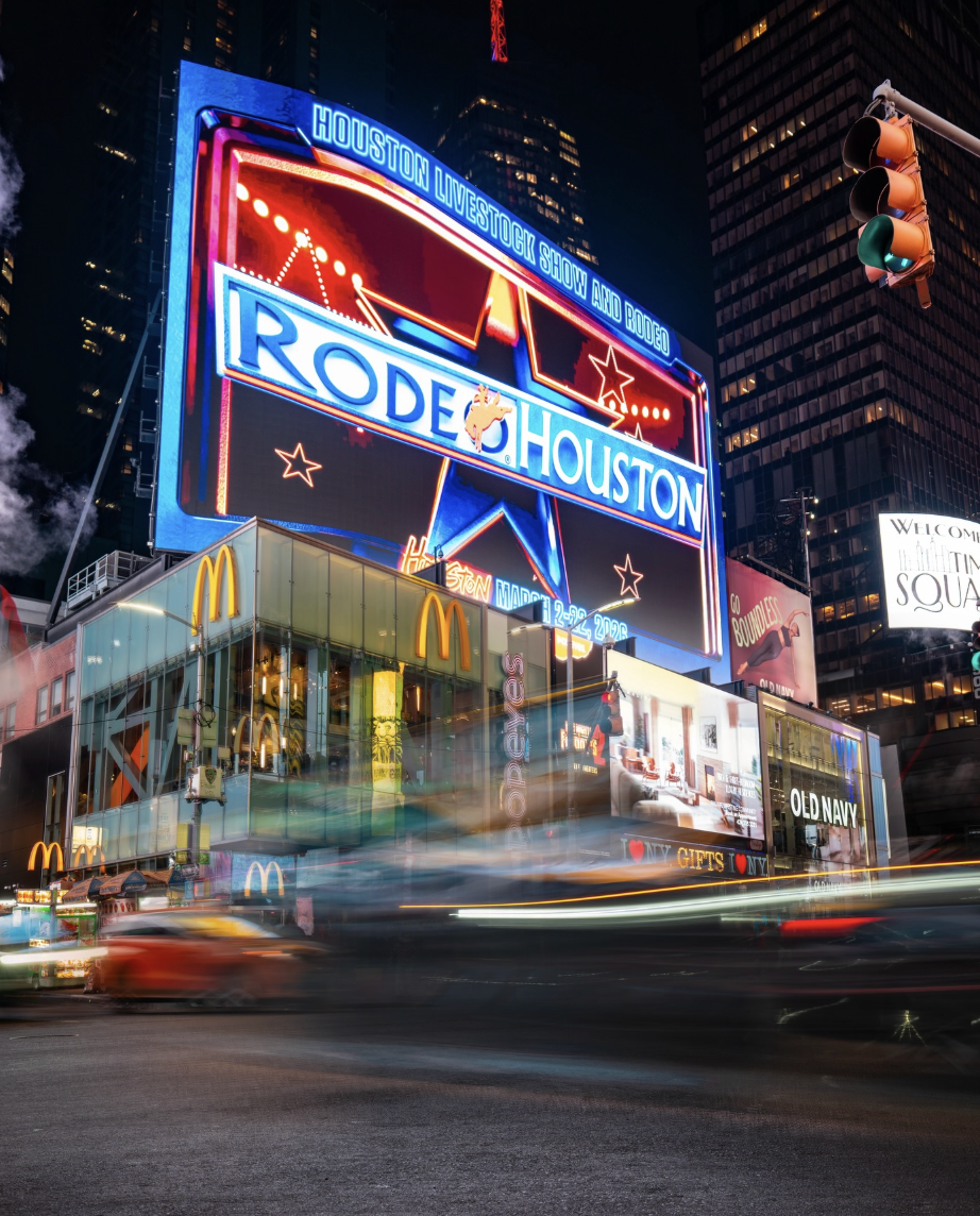RODEOHOUSTON takes over Times Square
