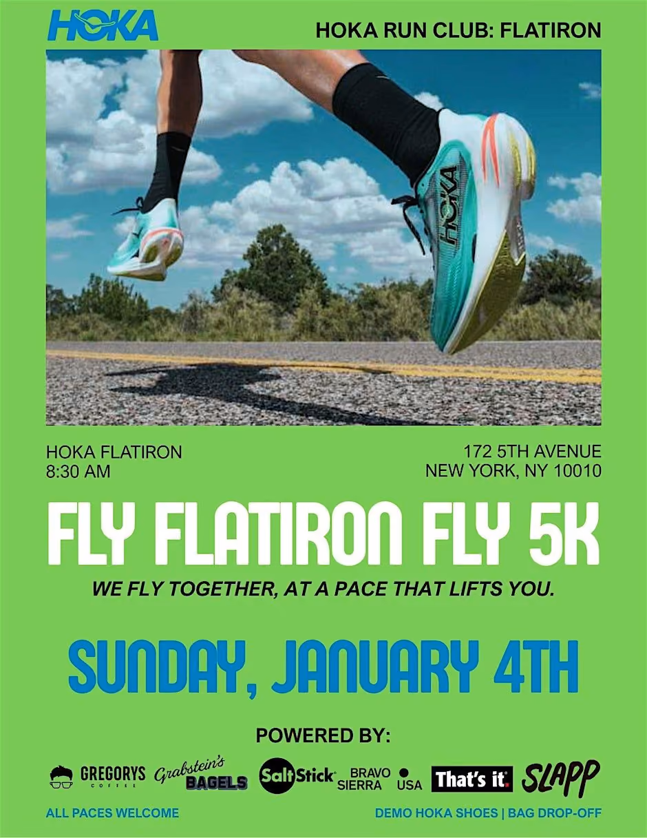 Fly Flatiron Fly 5K | HOKA Run Club: Flatiron
