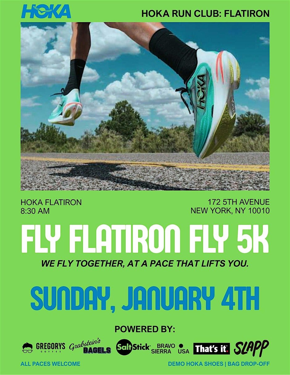 Fly Flatiron Fly 5K | HOKA Run Club: Flatiron